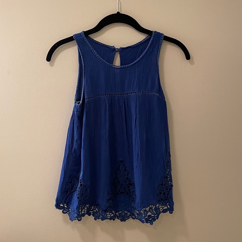 Royal blue tank